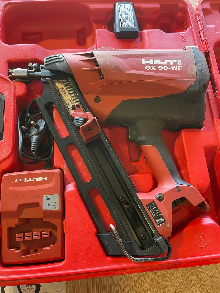 Hilti Nail gun. GX90-WF. 1st fix framing nailer - Image 2