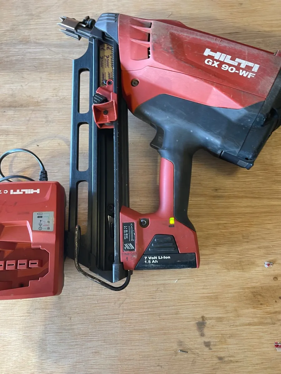 Hilti Nail gun. GX90-WF. 1st fix framing nailer - Image 3