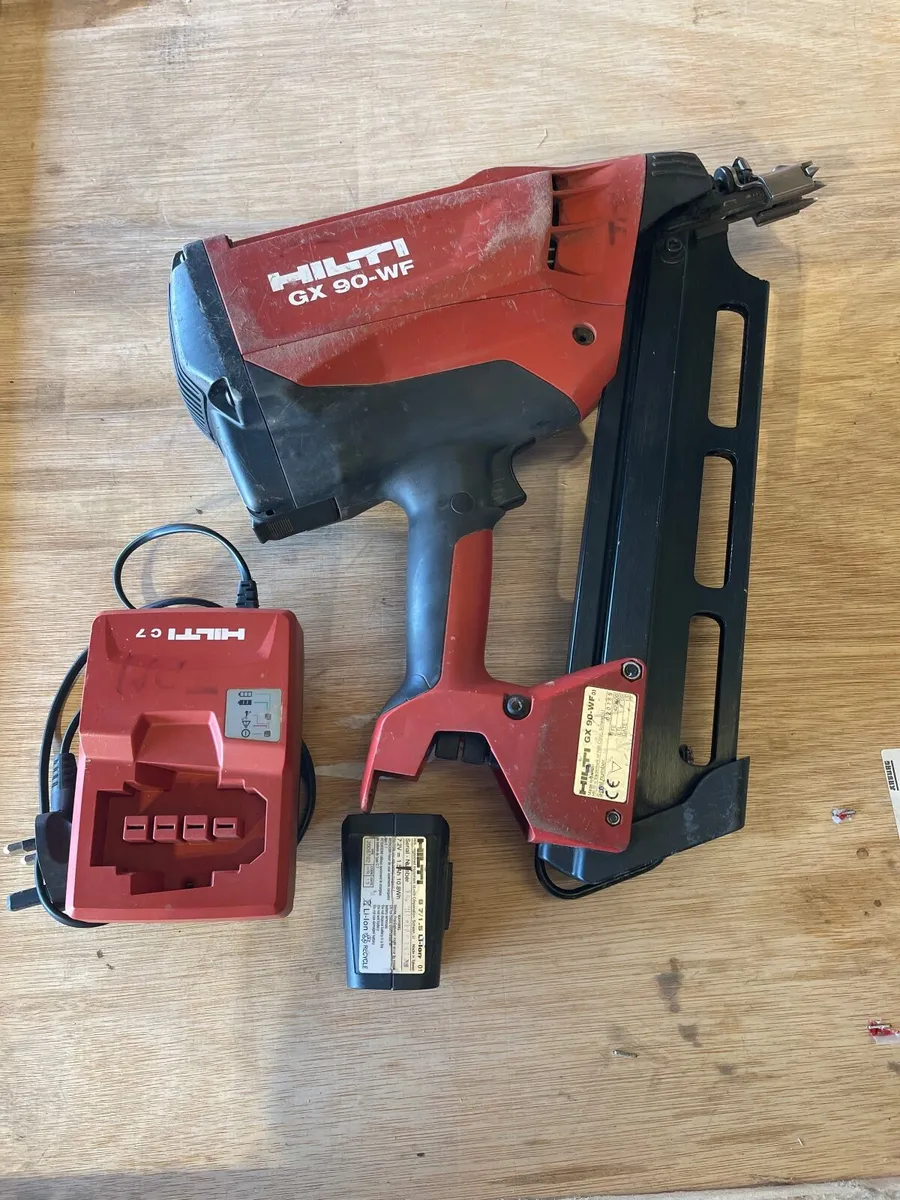 Hilti Nail gun. GX90-WF. 1st fix framing nailer - Image 4