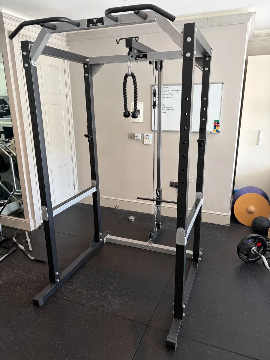 HitFitness ProPower Rack & Cable Pulley Attachment - Image 1
