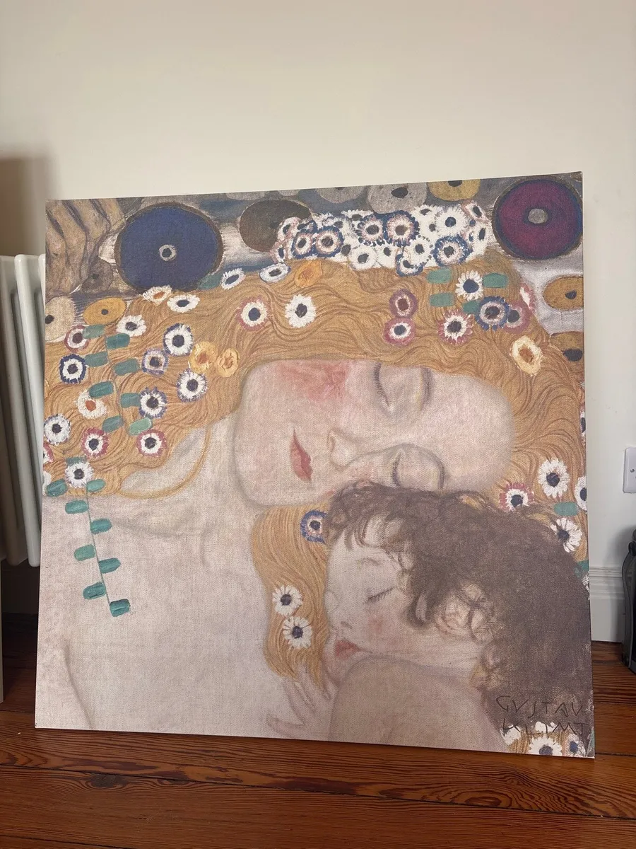 Klimt painting on canvas