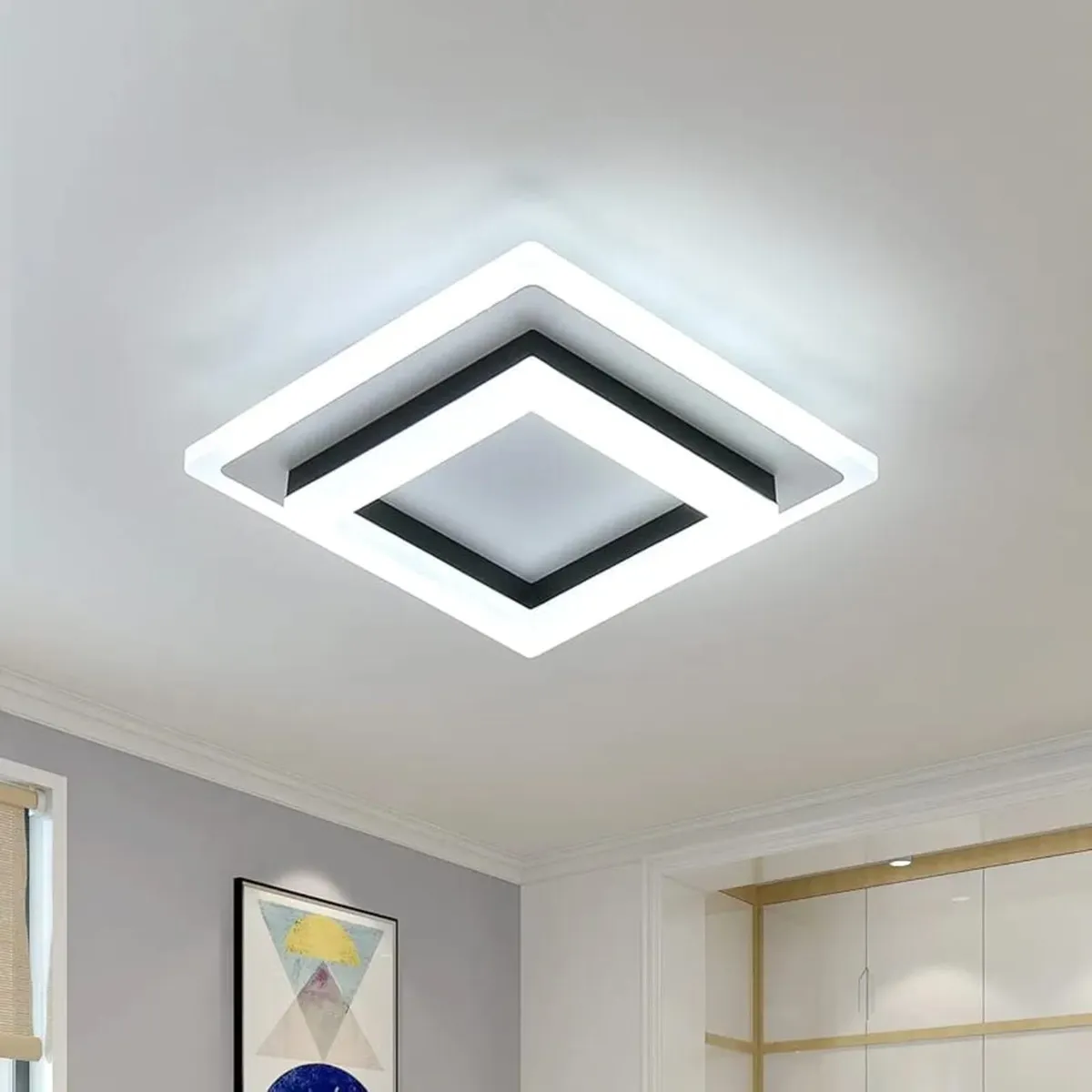 LED Ceiling Light, 24W Modern Ceiling Lamp, LED Ce - Image 1