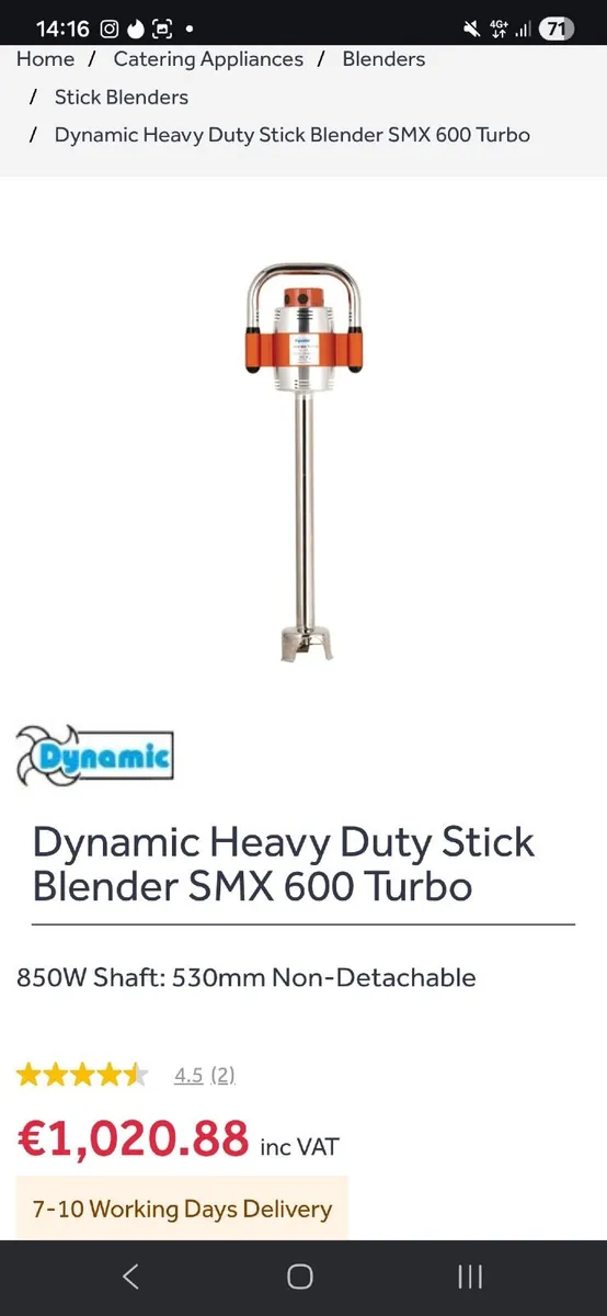 Dynamic Turbo Blender