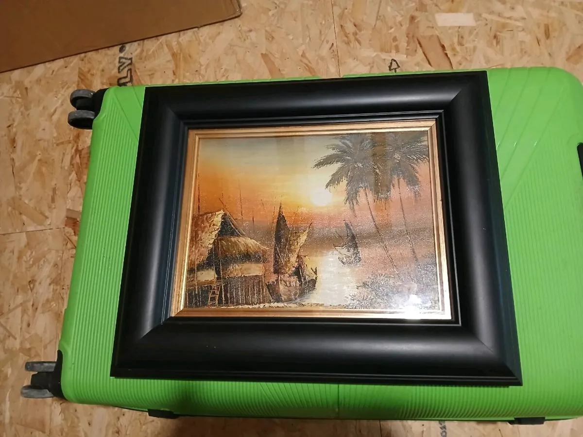 Picture in custom made frame, was €500 total. - Image 2
