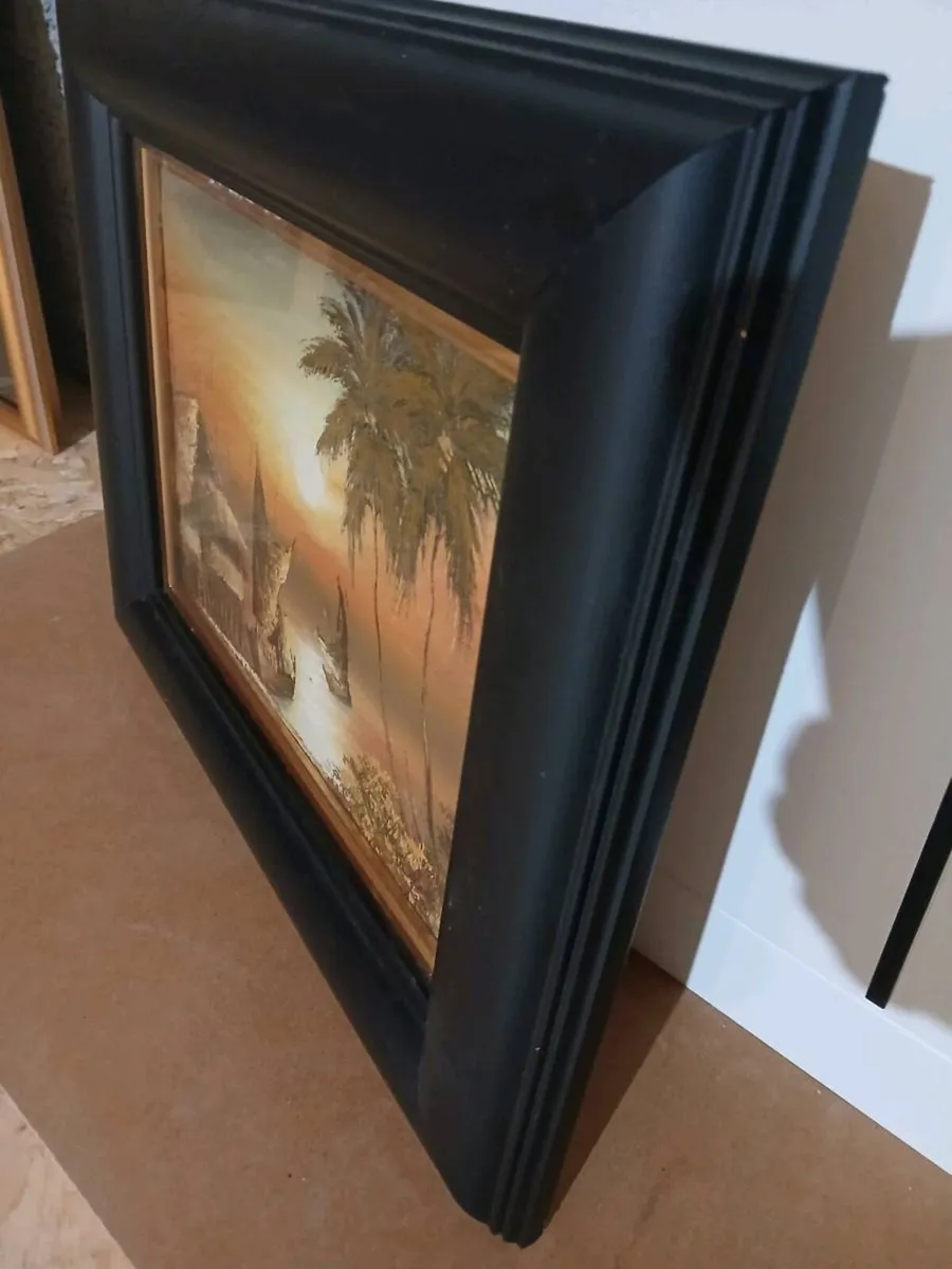 Picture in custom made frame, was €500 total. - Image 4