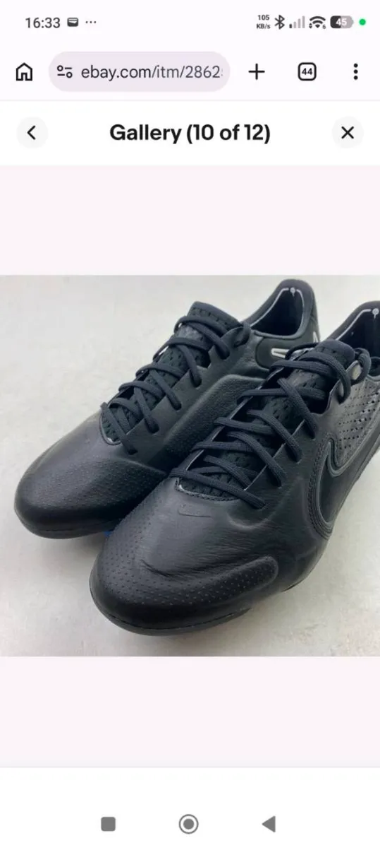Mike UK 9 Tiempo football gaa boots like new - Image 2