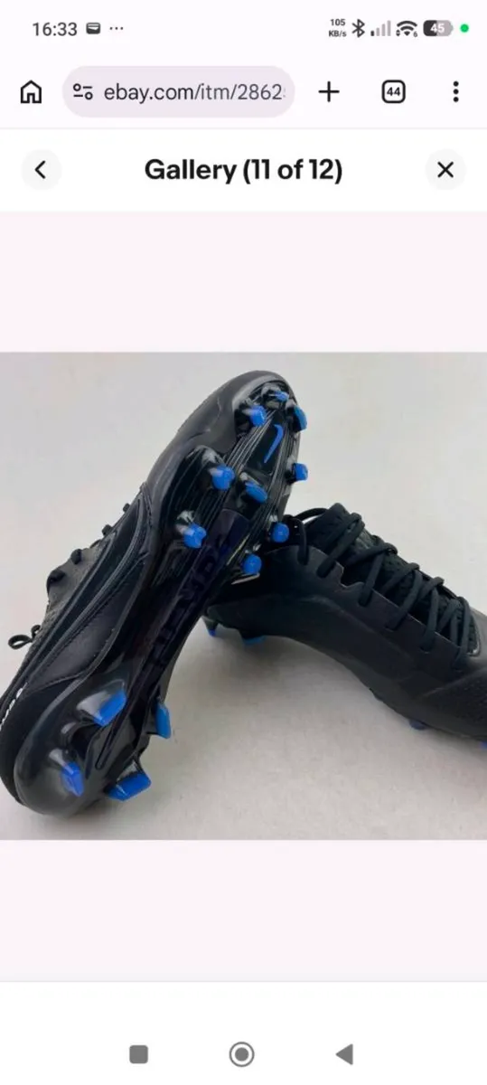 Mike UK 9 Tiempo football gaa boots like new - Image 3
