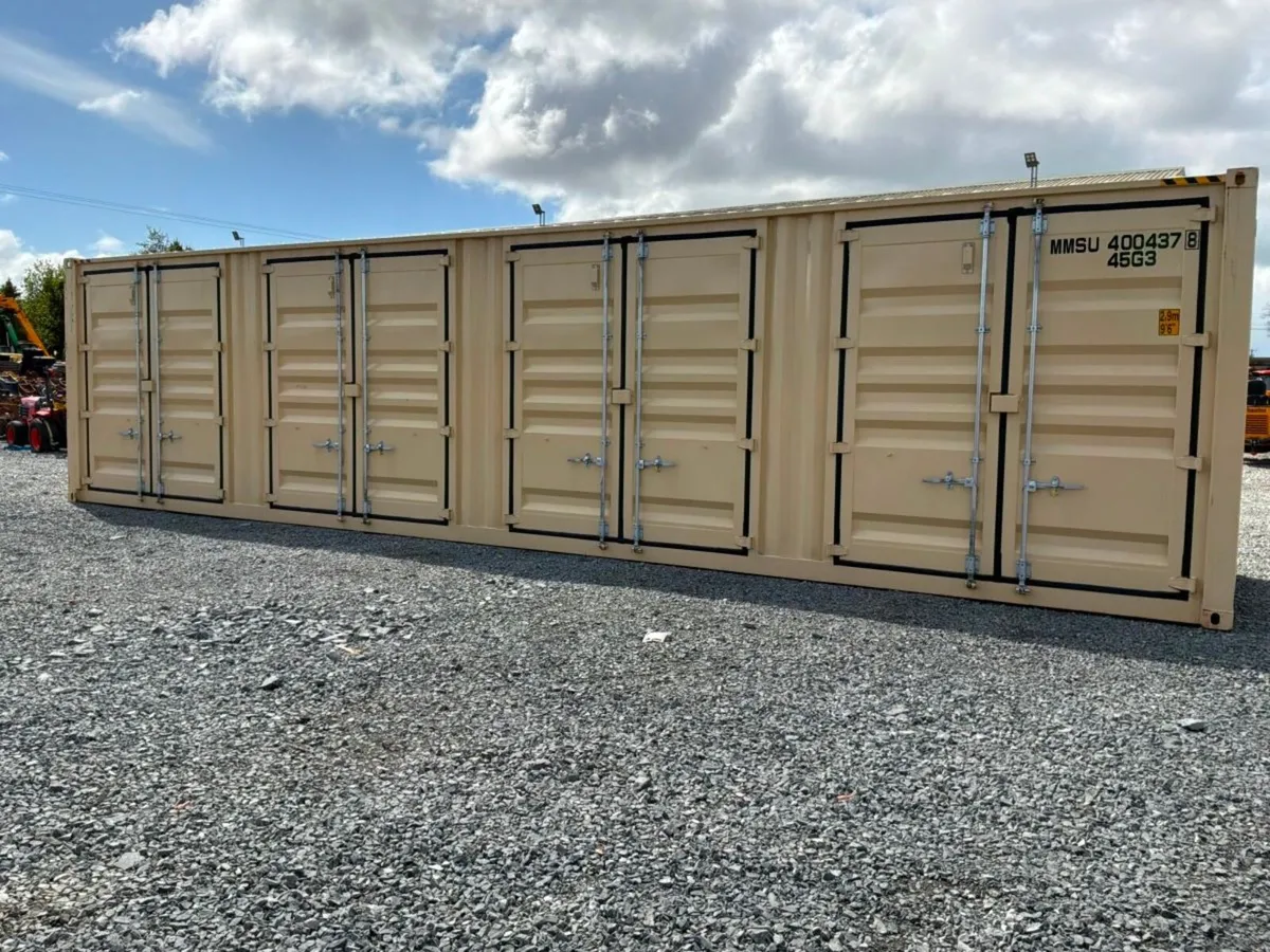 NEW  40ft 4 DOOR SHIPPING CONTAINER...4181. - Image 2