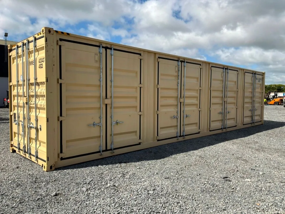 NEW  40ft 4 DOOR SHIPPING CONTAINER...4181. - Image 1