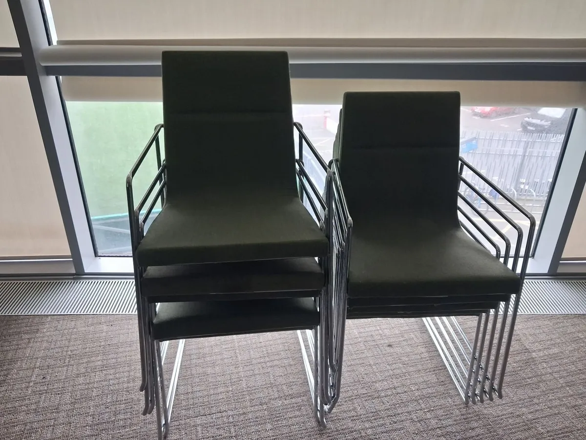 Online Auction Of Various Stackable Chairs - Image 1