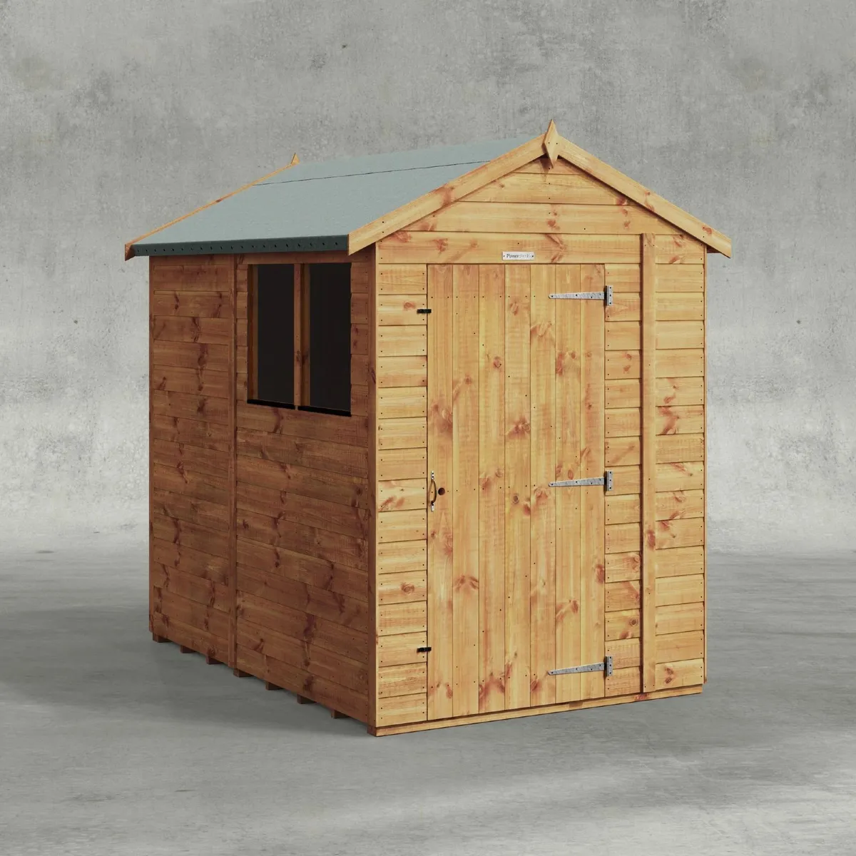 🪵 7x5 e Timber Apex Garden Shed – In Stock Naas - Image 1
