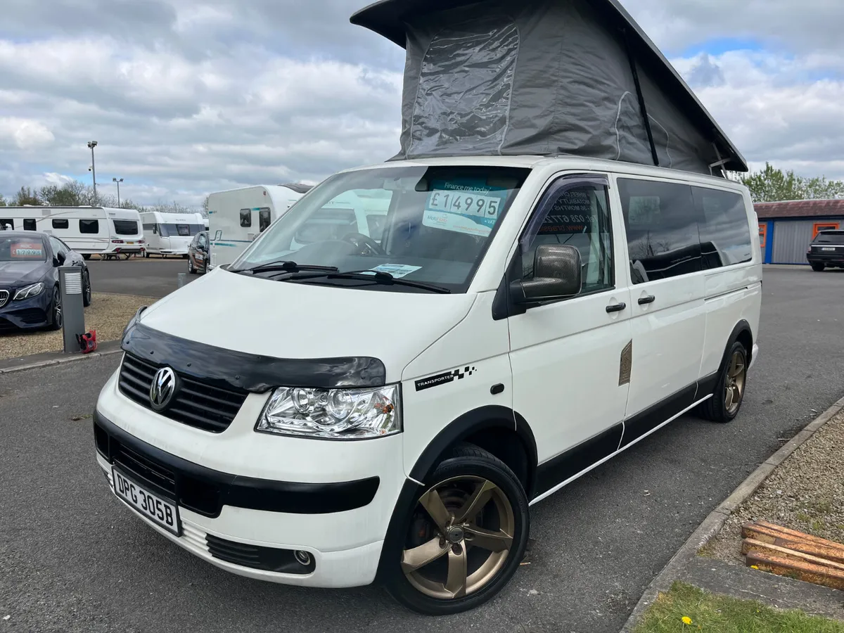 2005 VOLKSWAGEN TRANSPORTER2.5 TDI 4 BERTH CAMPER - Image 1