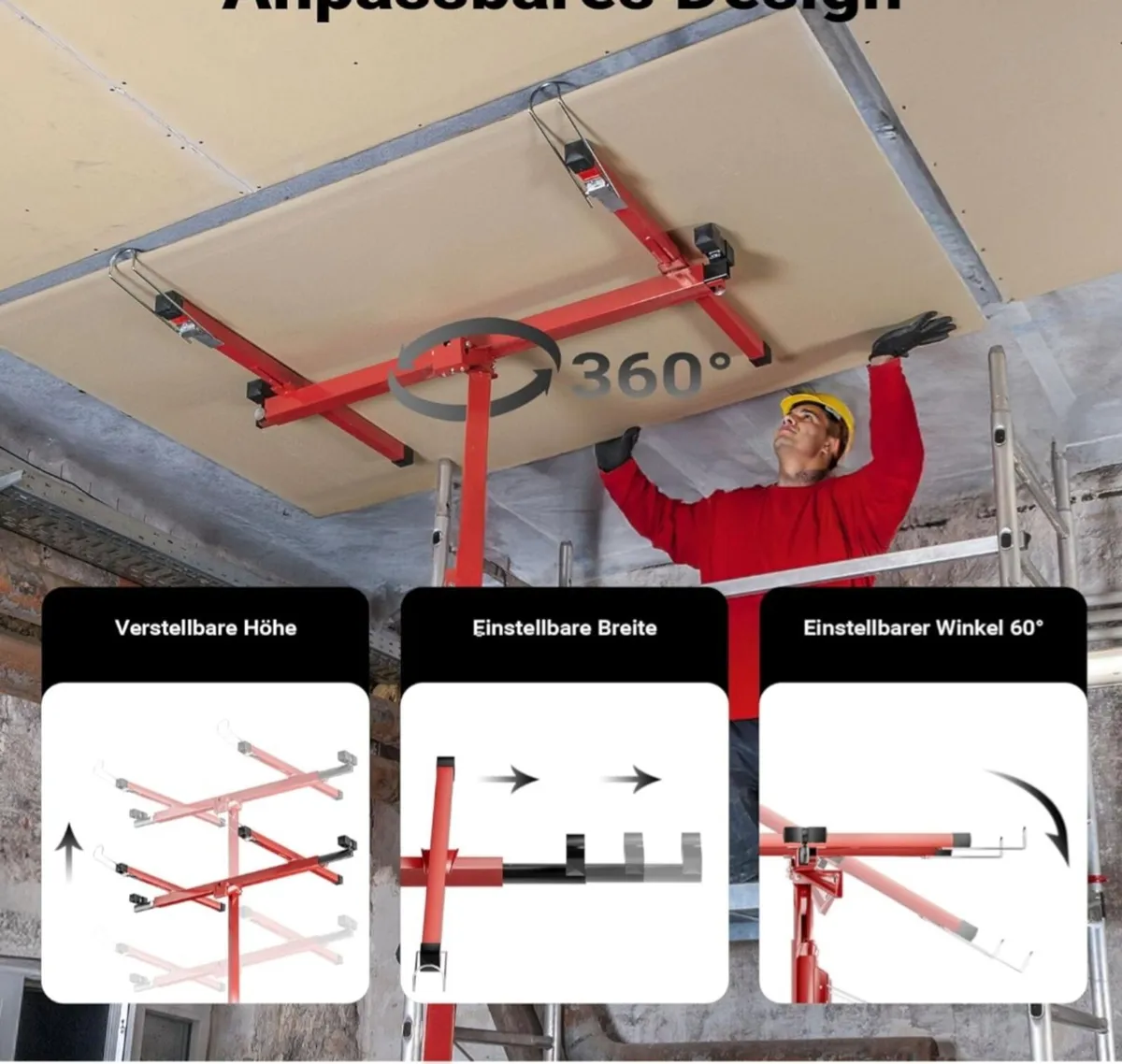 8x4 plasterboard lifter - Image 4