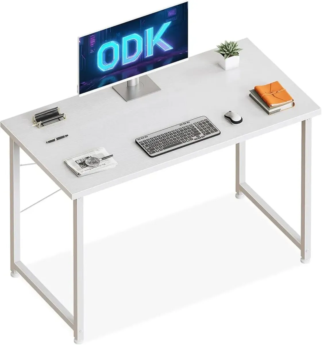 100×48 cm Desk, Small Computer Desk for Home Offic - Image 1