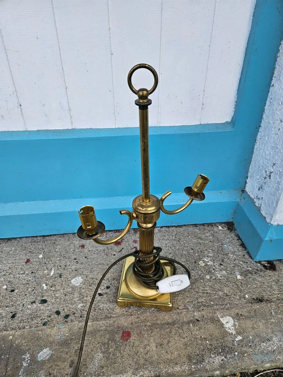 Vintage Brass Light - Image 1