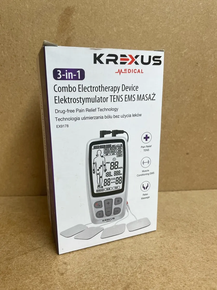 Krexus 3 in 1 Combo Electrotherapy Device - Image 1