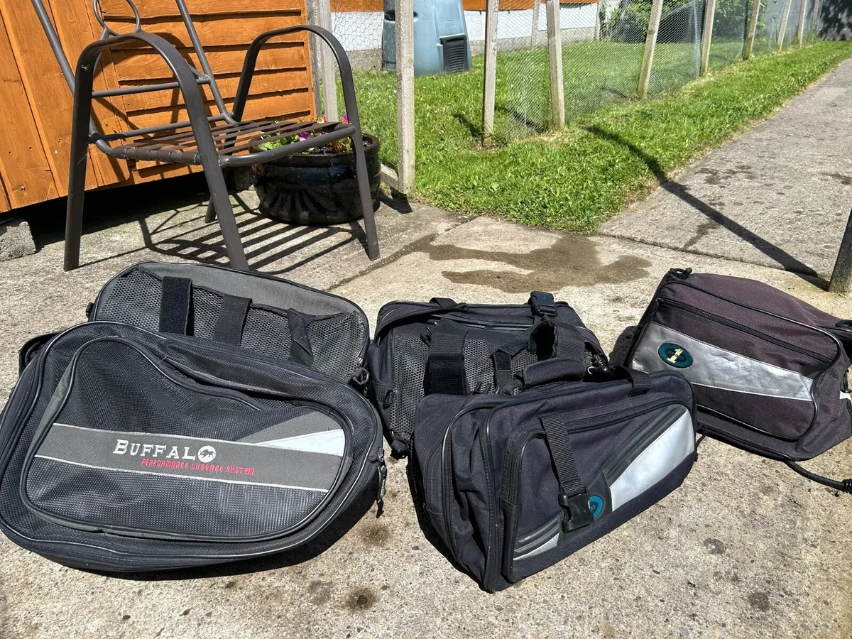 Panniers for motorcycles