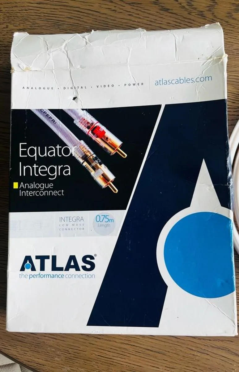 Atlas Equator Integra RCA cables (4 pairs) - Image 1