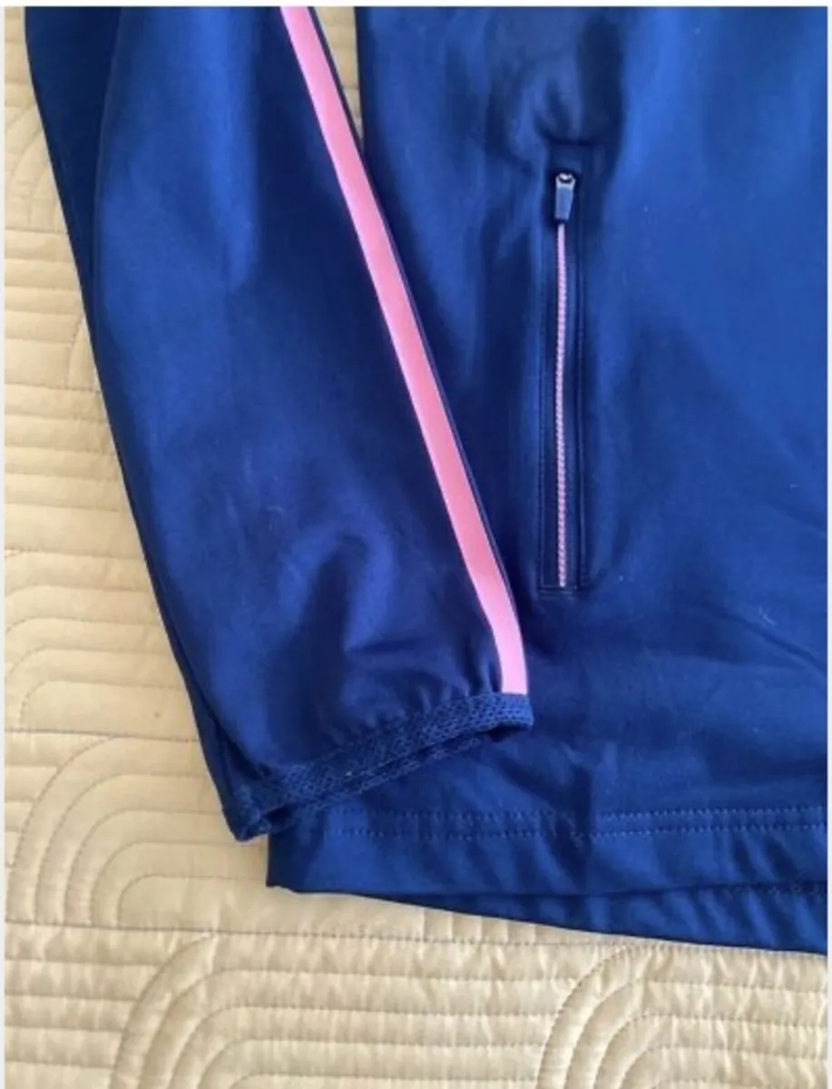 Cork GAA Rockway Brushed Half Zip Top Ladies NAVY - Image 3