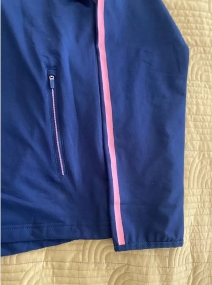 Cork GAA Rockway Brushed Half Zip Top Ladies NAVY - Image 4