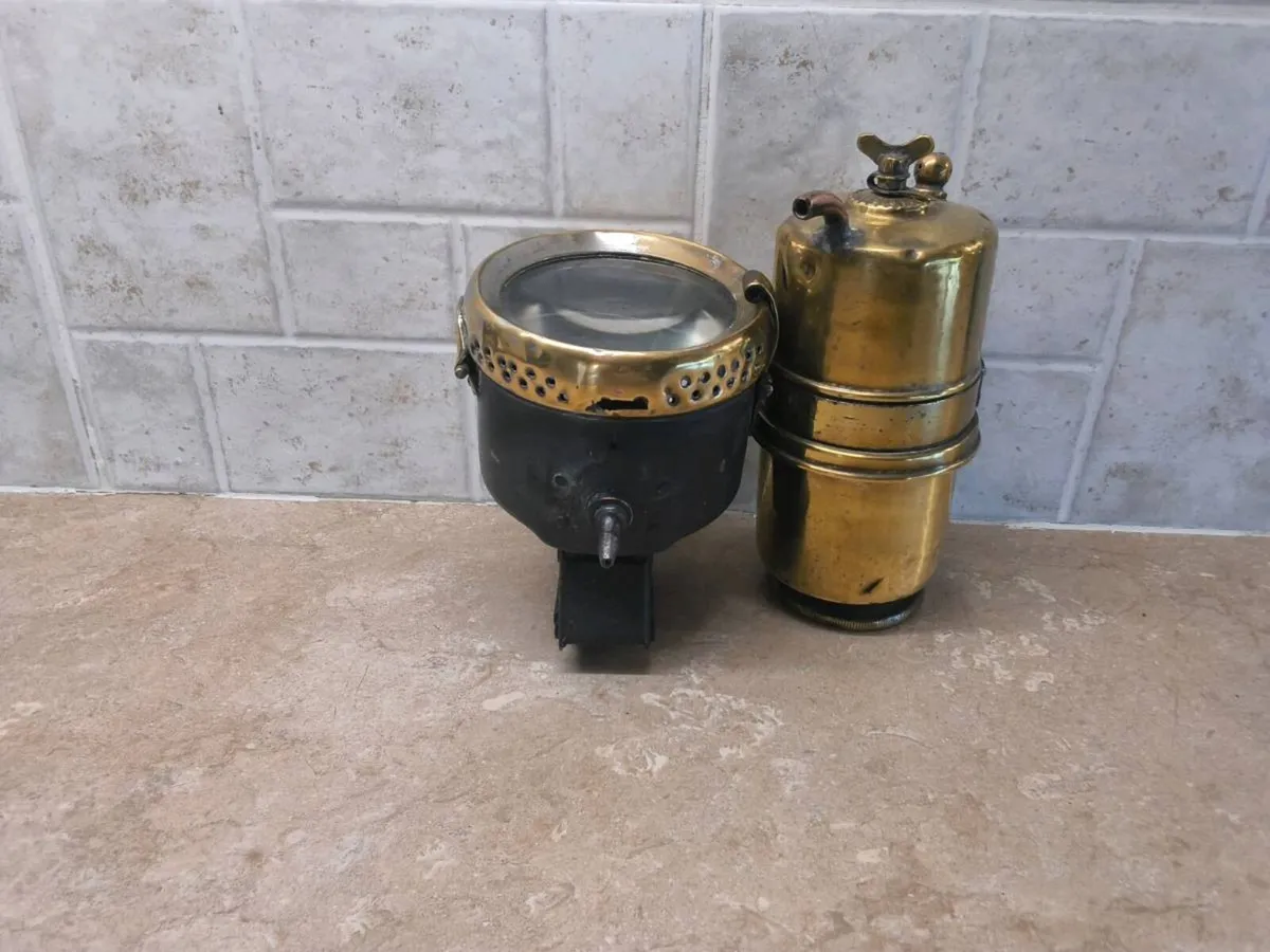 CARBIDE  BICYCLE  LAMP. - Image 2