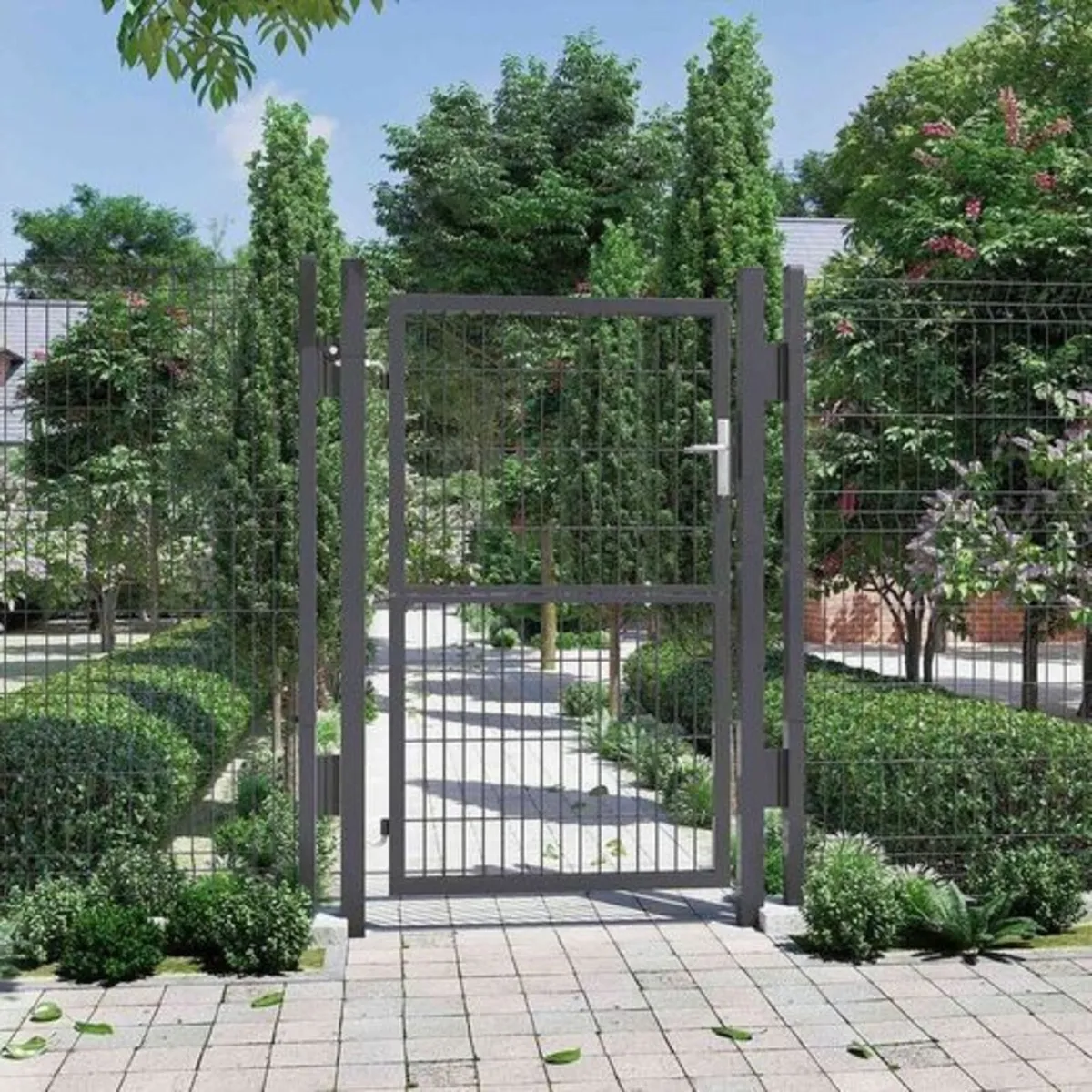Garden Gate with Post - Image 1