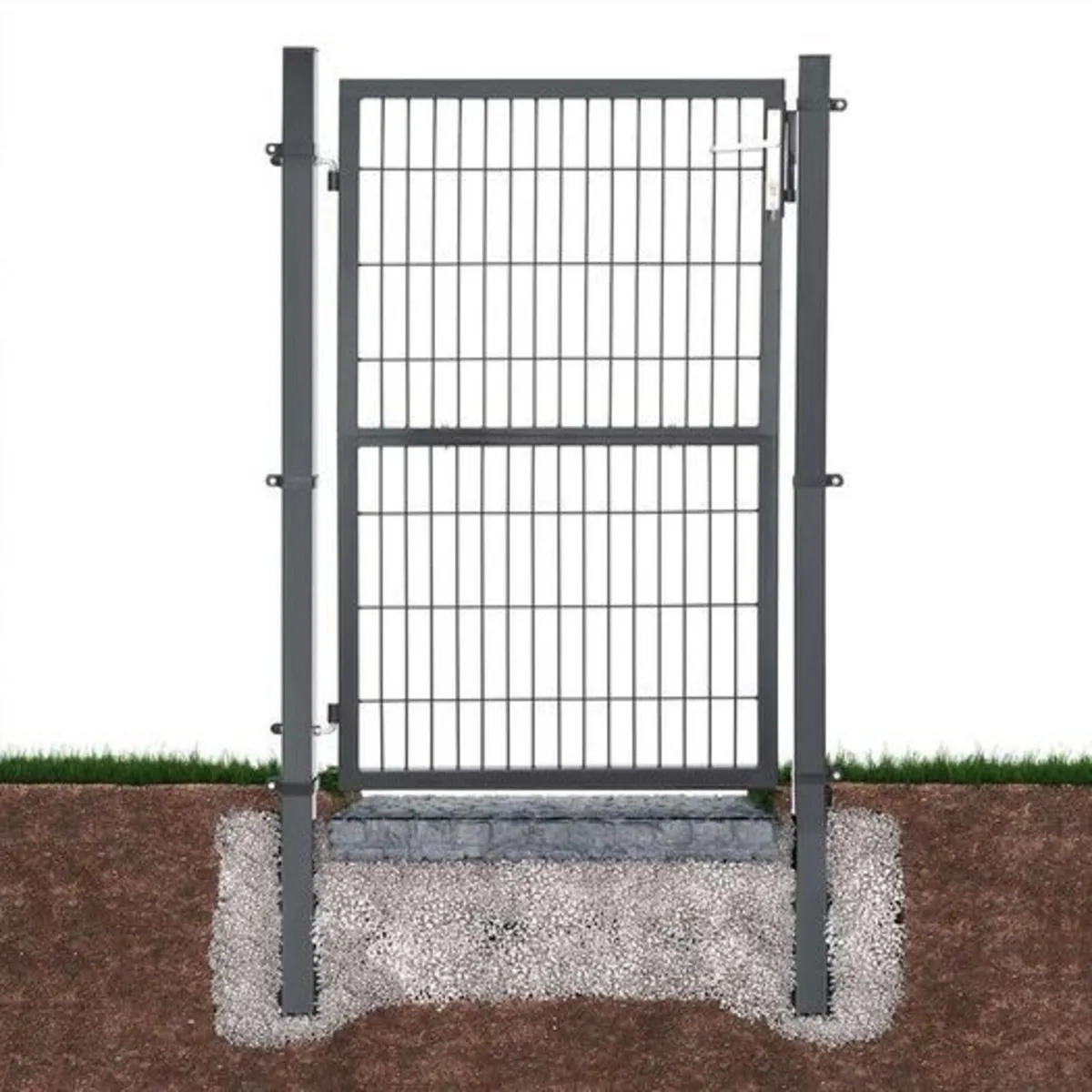 Garden Gate with Post - Image 2