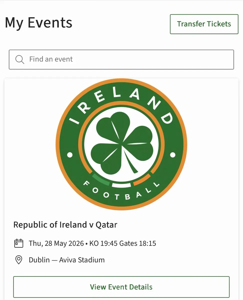 Ireland v Qatar 28.5.26 - Image 1