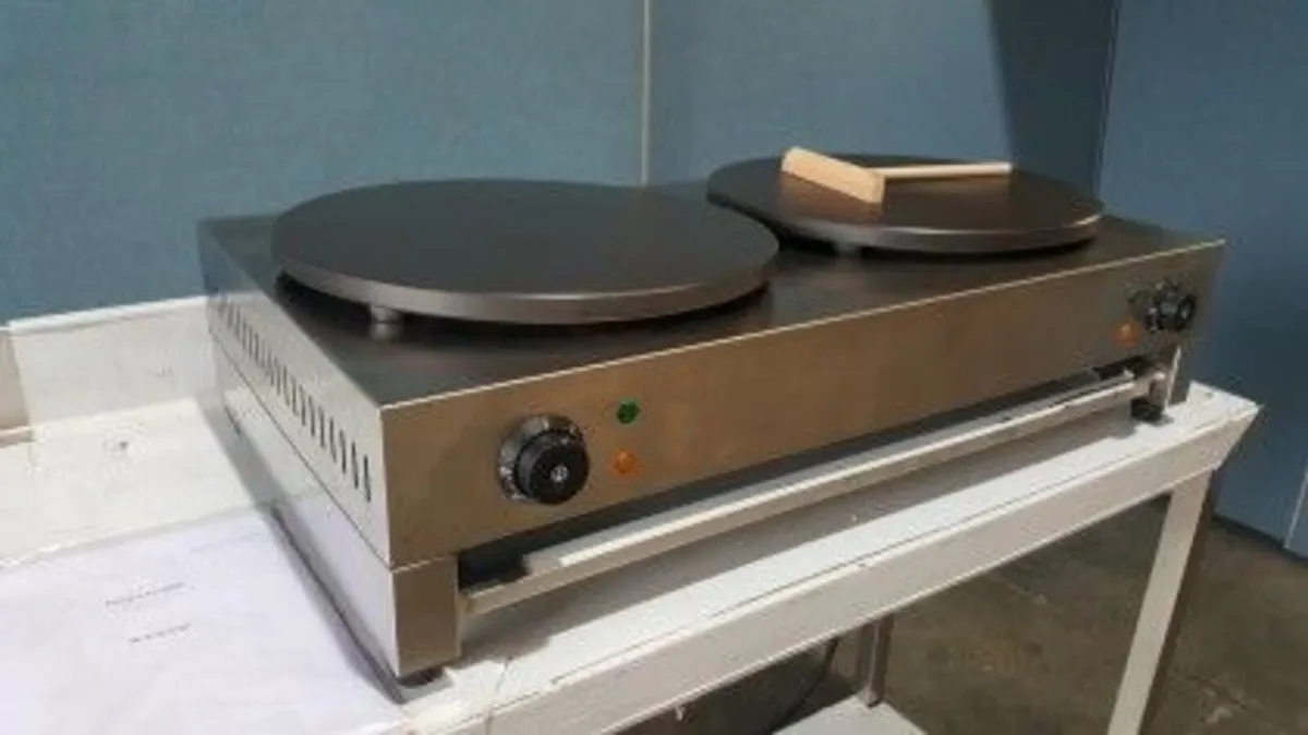Electric Double Crepe Maker x1 - Image 3