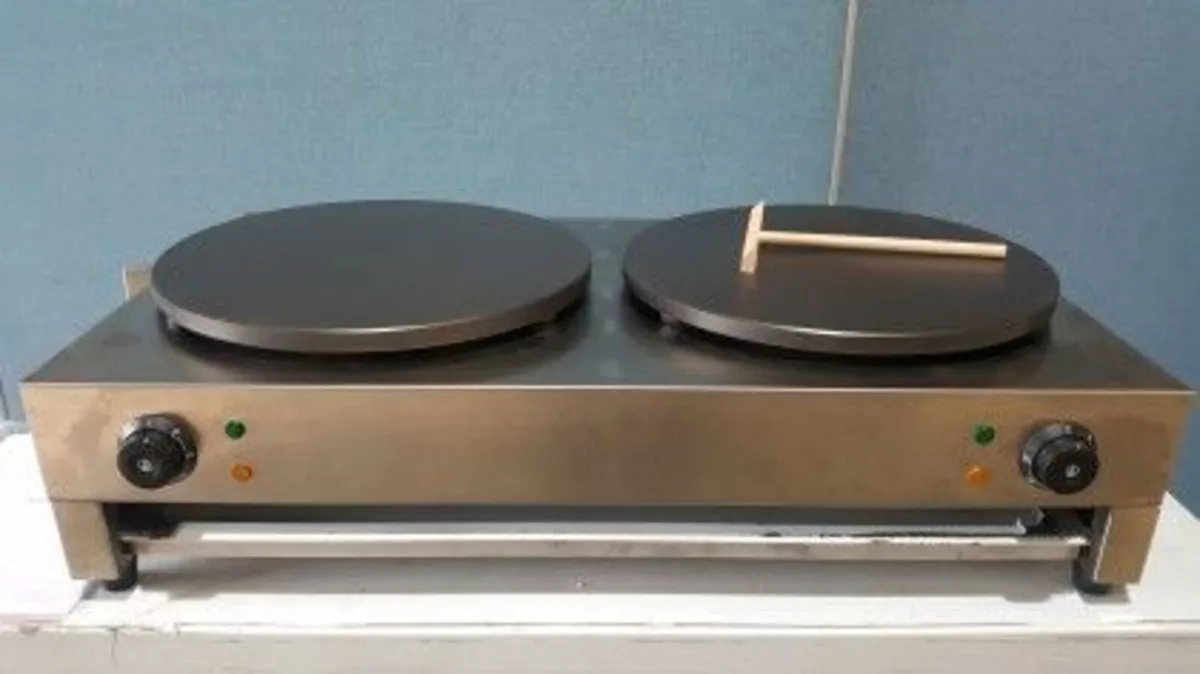 Electric Double Crepe Maker x1 - Image 1