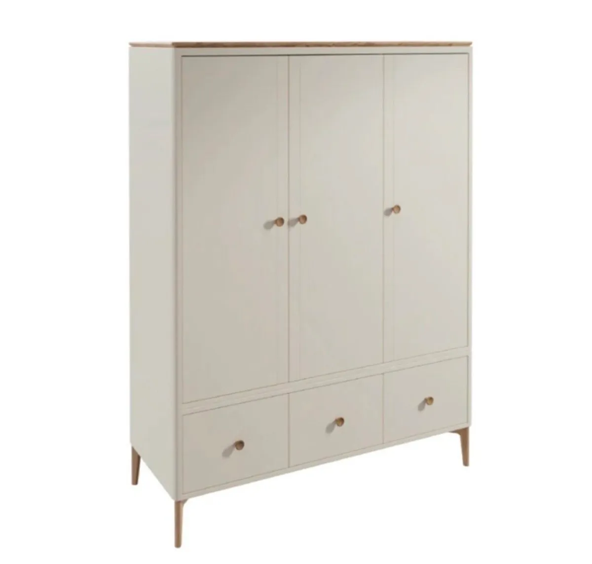 Baobab Wardrobe 3 Doors - Image 1