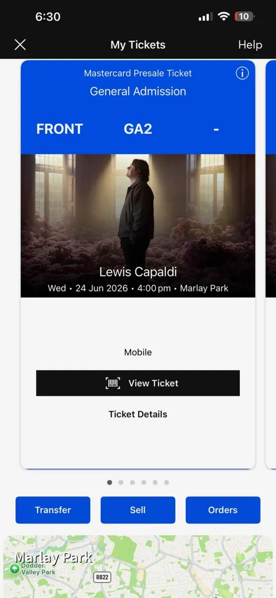 Lewis Capaldi Concert tickets 23rd and 24th June - Image 3