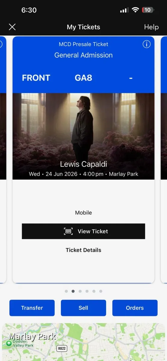 Lewis Capaldi Concert tickets 23rd and 24th June - Image 4