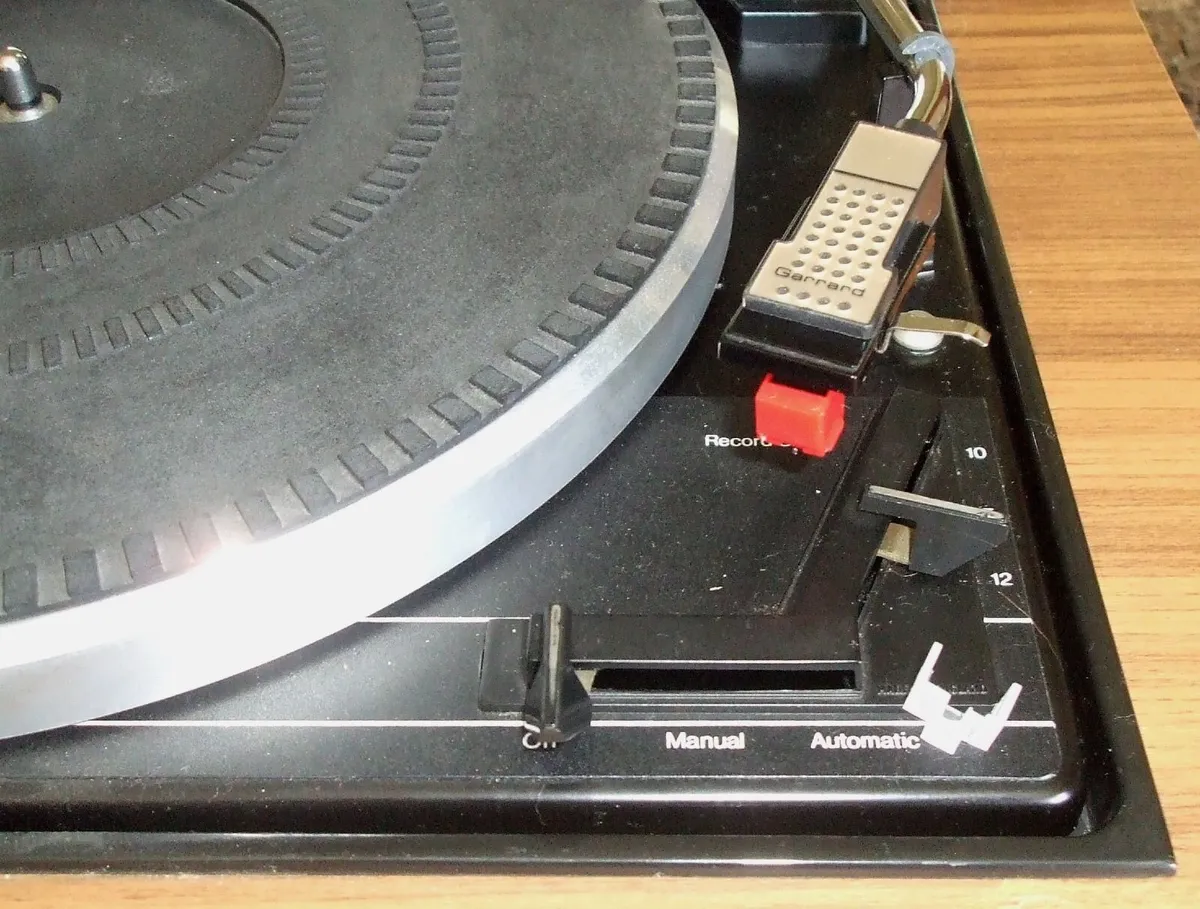 Garrard 125SB turtable with new AT91R cartridge - Image 3