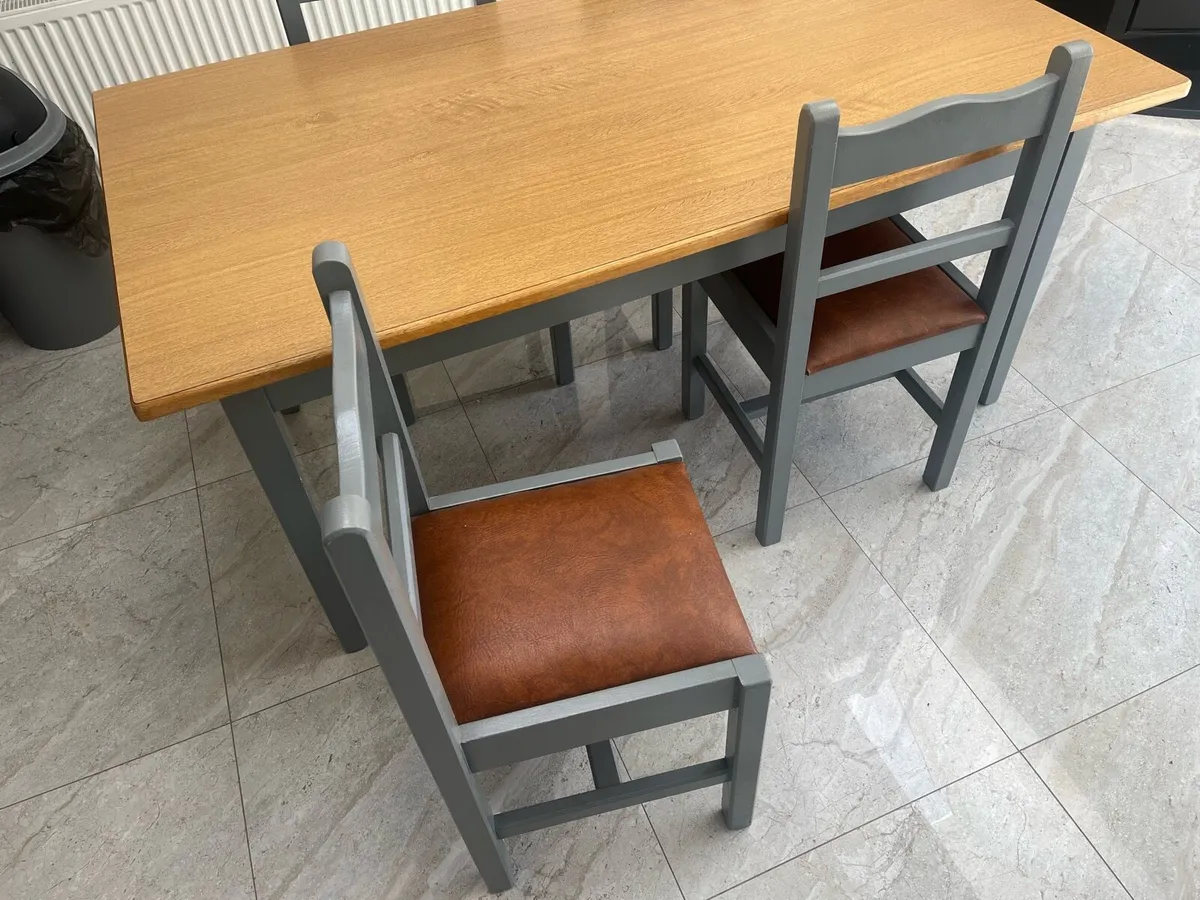 Dinning Table & Chairs - Image 2