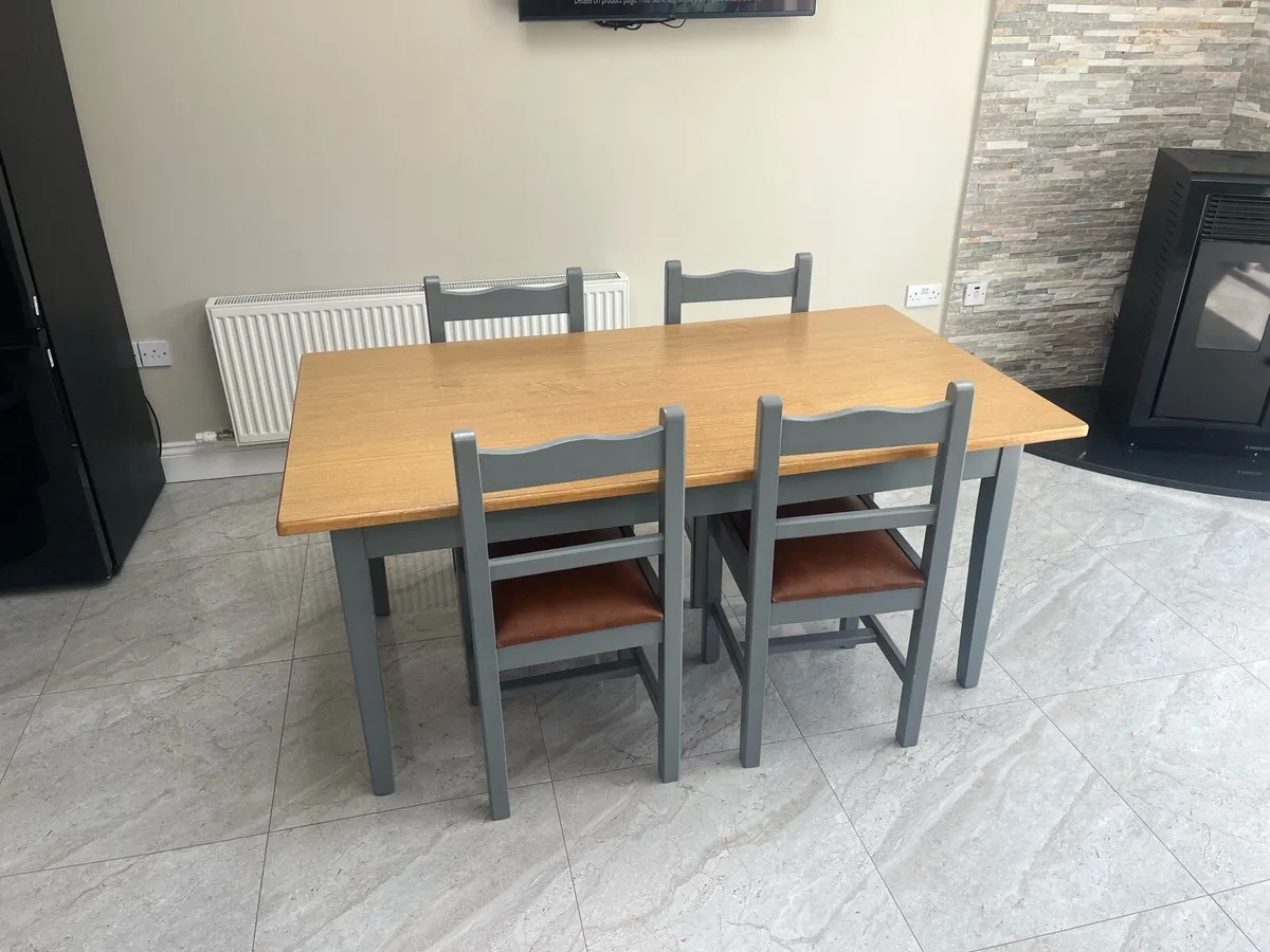 Dinning Table & Chairs - Image 3