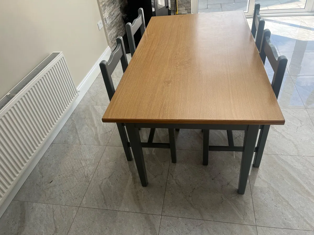 Dinning Table & Chairs - Image 4