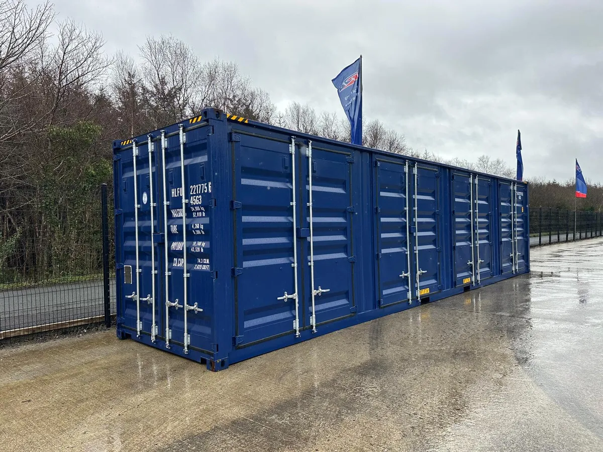 New 40ft Multi-Door Container **Online Auction** - Image 1