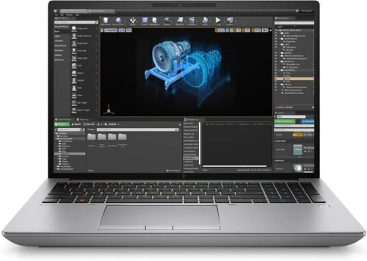 HP ZBook Fury G10 i9 32GB Ram SSD 8GB Graphics