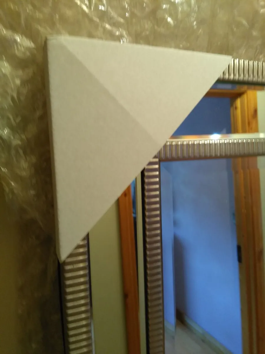 Brand new silver framed mirror. - Image 2