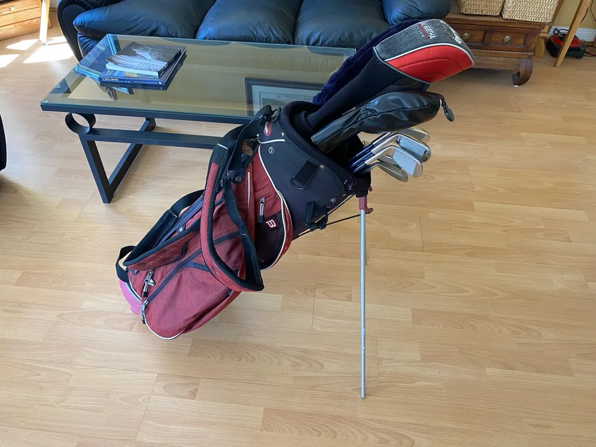 Full set of golf clubs and bag - Image 2