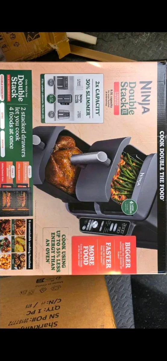 Ninia Double Stack XL 9.5L Air Fryer