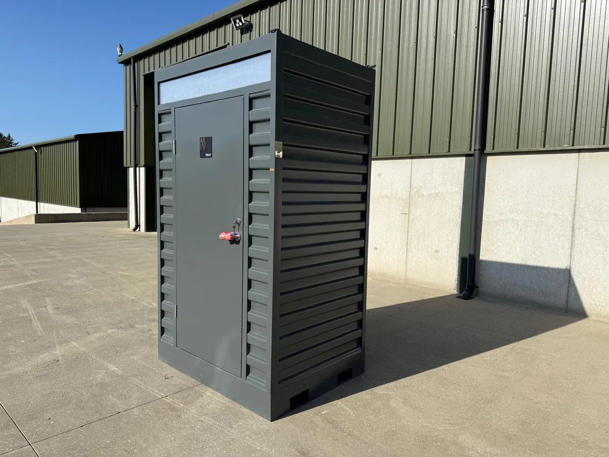 New 220V Portable Site Toilet **Online Auction** - Image 1