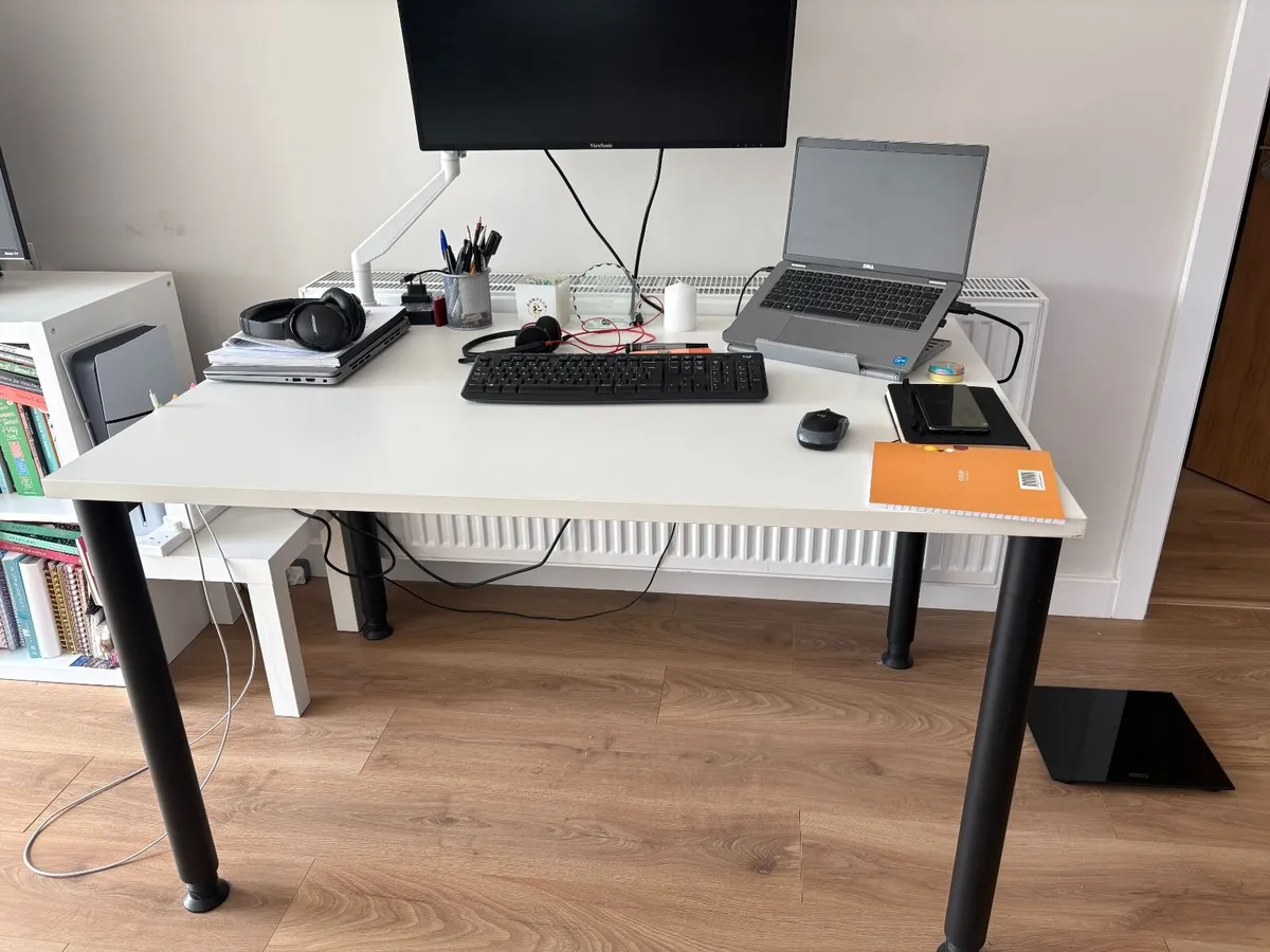 Home office table and chair combo - Image 1