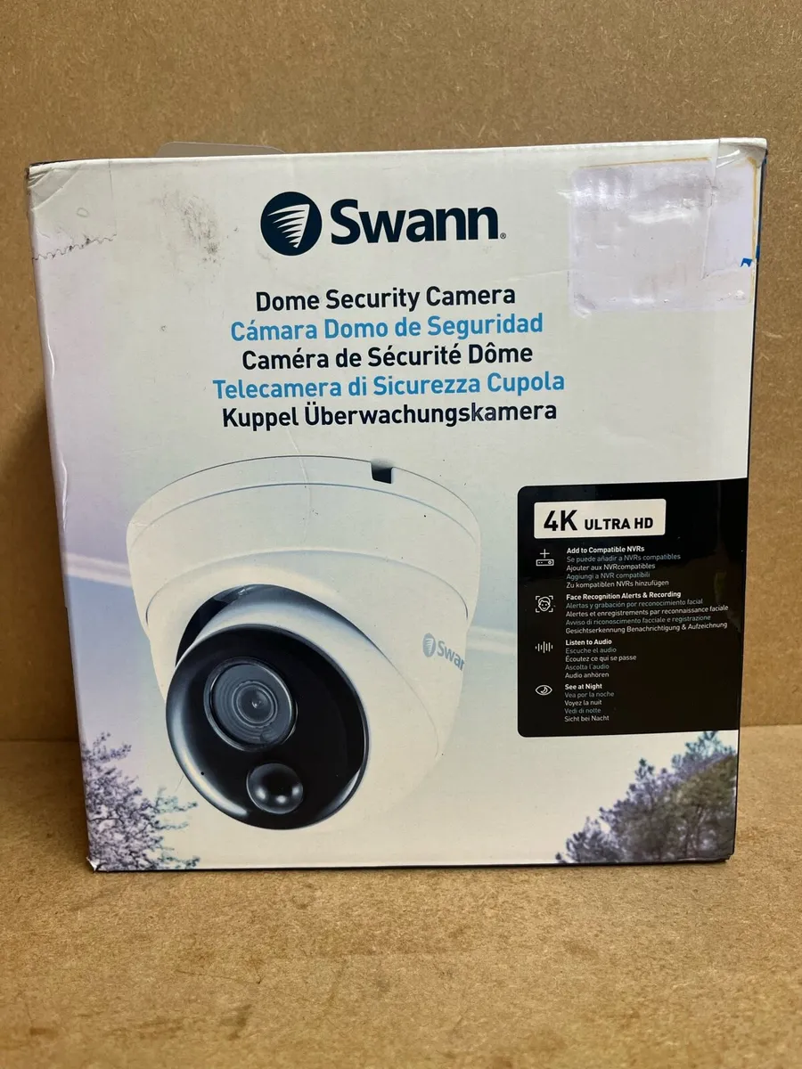 Swann Dome Security Camera 4K Ultra HD - Image 1