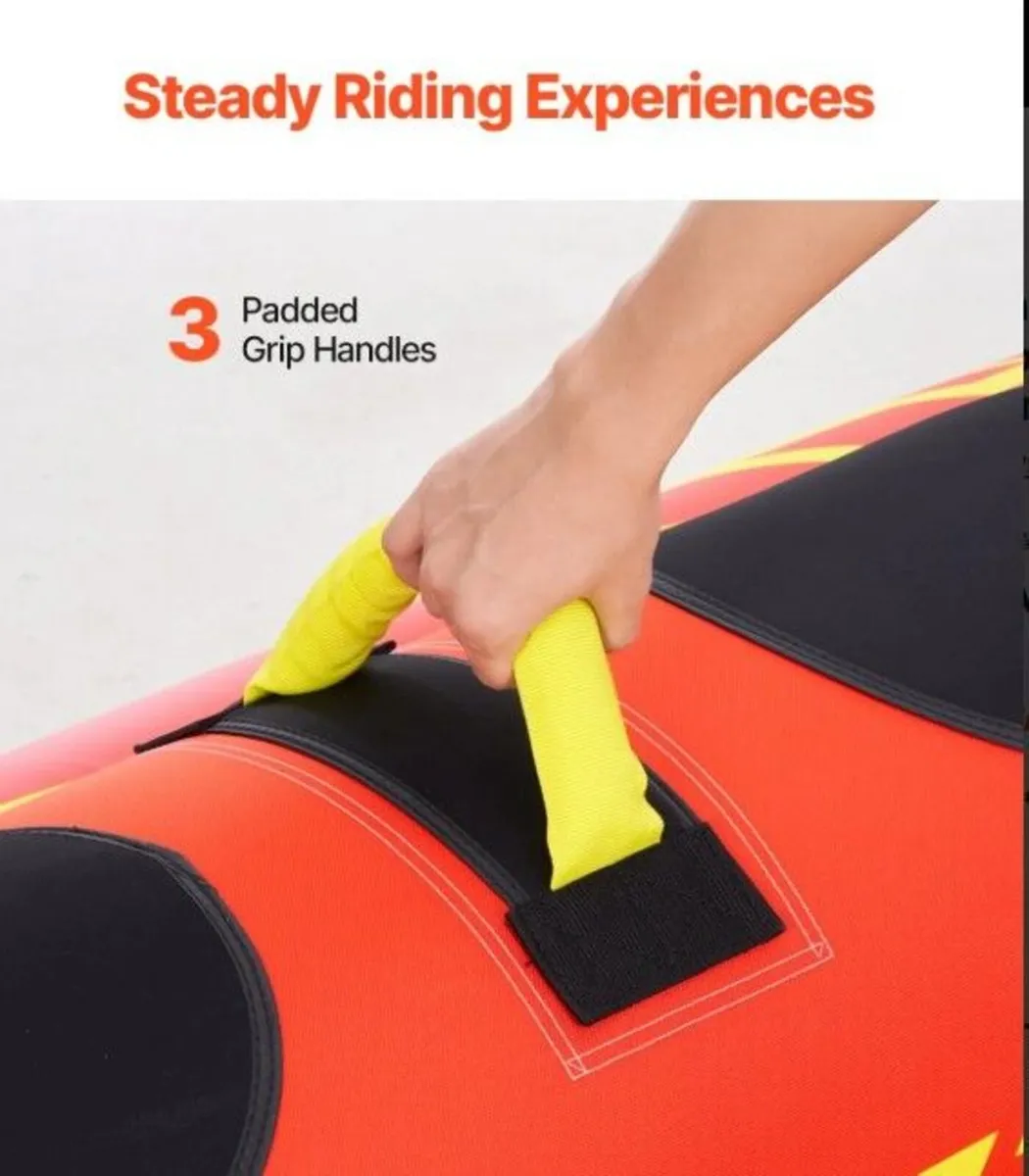 Banana Boat 3 Person Inflatable Towable Tube Heavy - Image 3