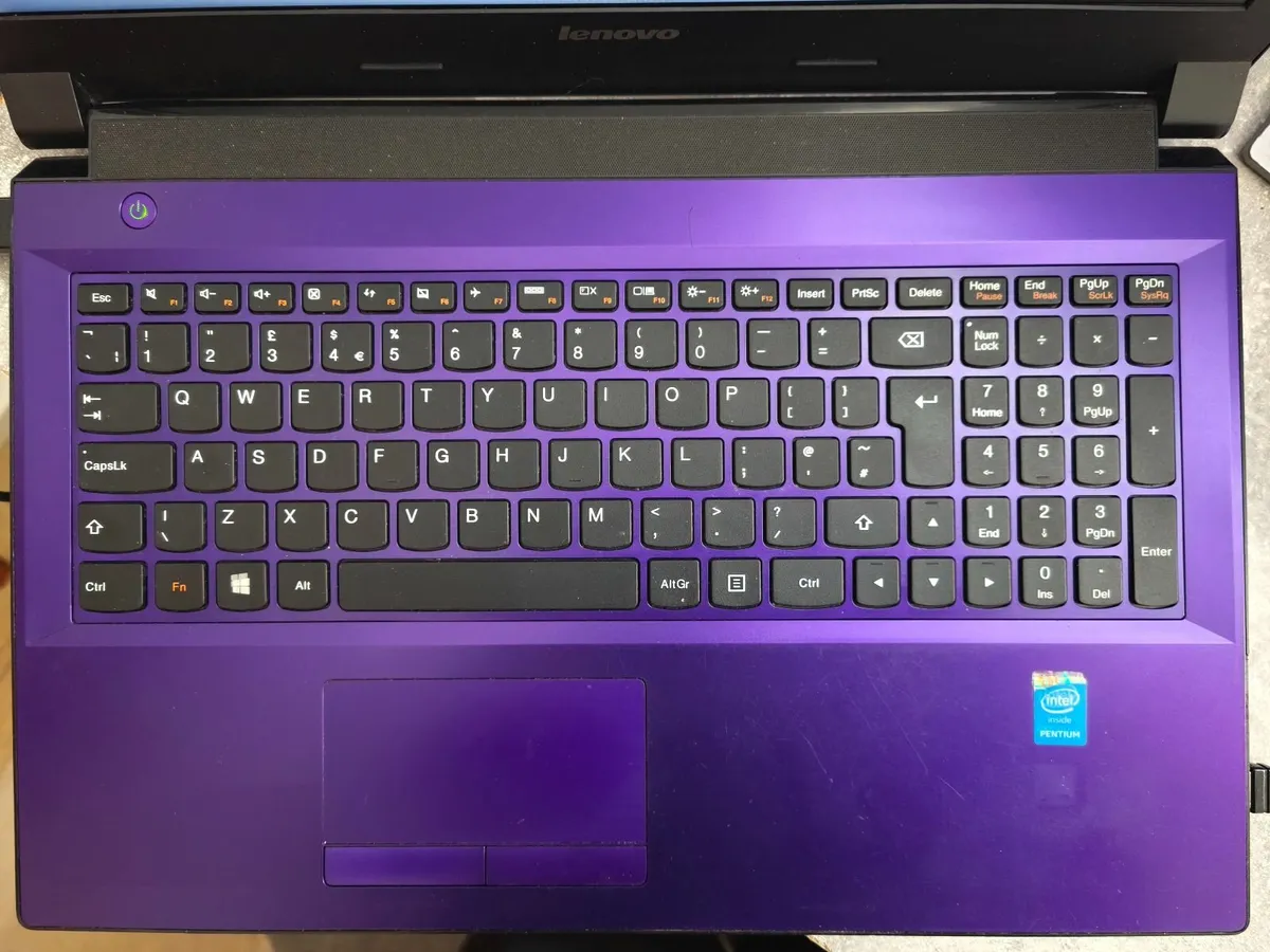 Purple Lenovo 15,6" Windows 11 Laptop - Image 3