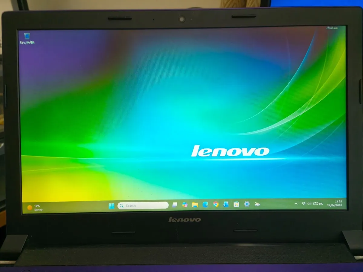 Purple Lenovo 15,6" Windows 11 Laptop - Image 1