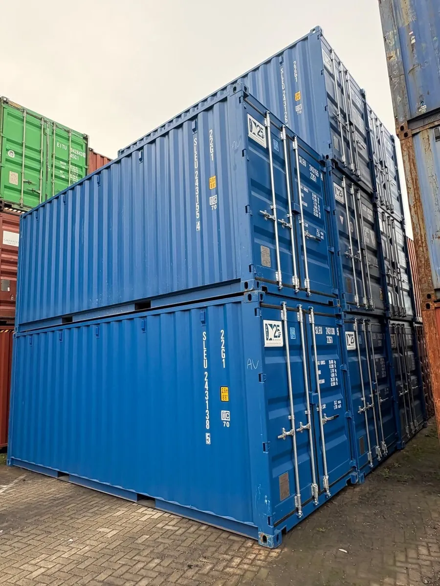 New 20FT Blue - Delivery Included for £2,600 + VAT - Image 1