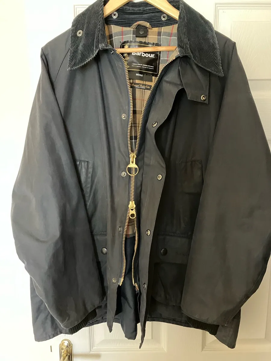 Barbour Bedal wax Jacket XL - Image 3